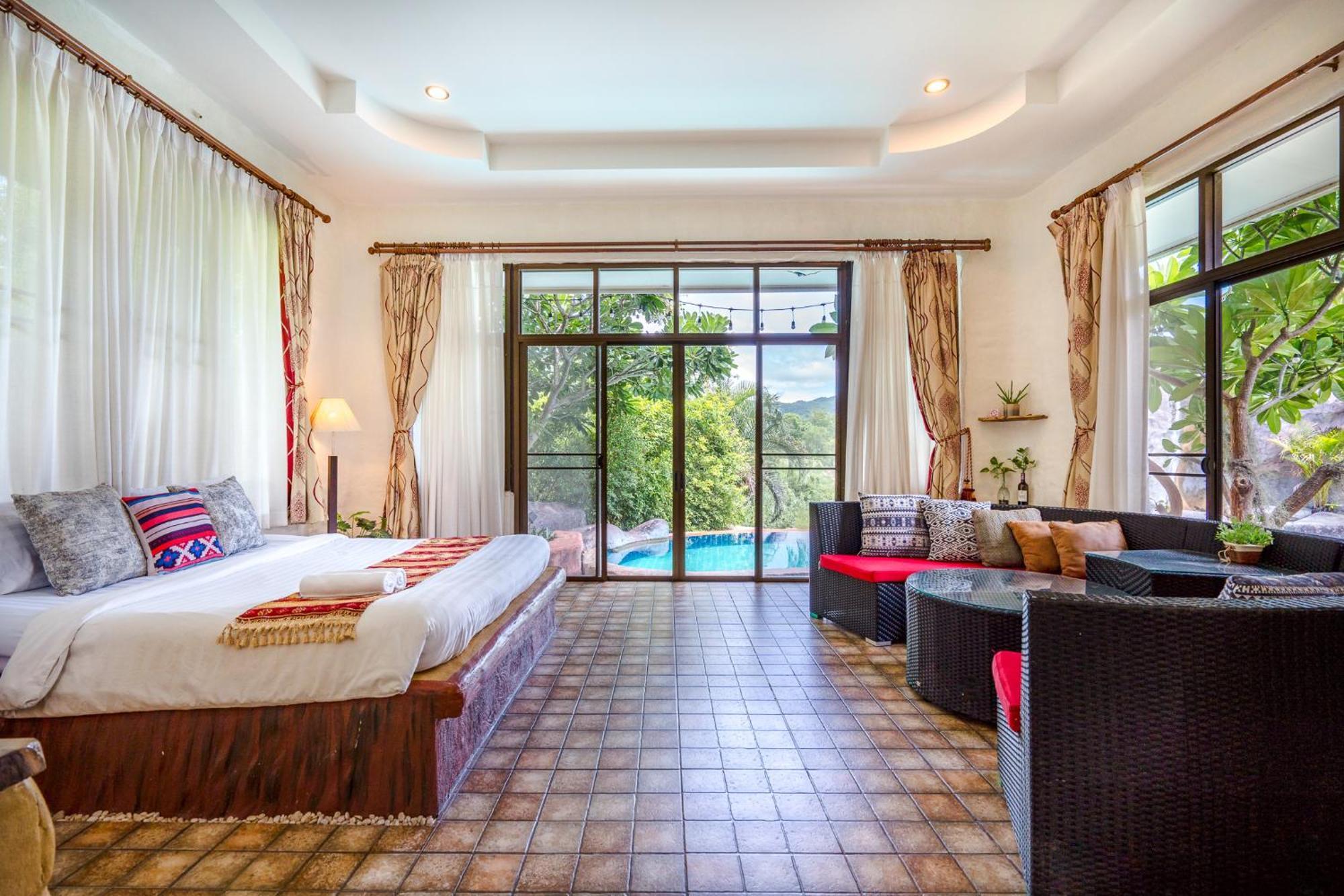 Huahin I-Din Poolvilla วิลล่ากลางธรรมชาติ วิวภูเขา เป็นส่วนตัว Zewnętrze zdjęcie